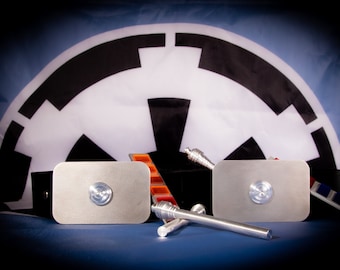 Imperial officer belt and rank bar