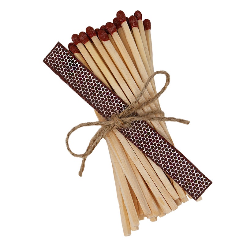 Refill Extra Long Candle Matches by Twoodle Co Natural Home Etsy