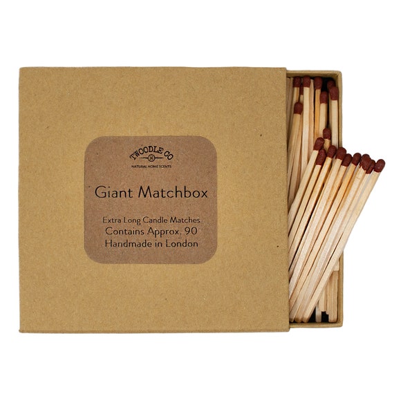 Giant Matchbox Extra Long Candle Matches by Twoodle Co Etsy
