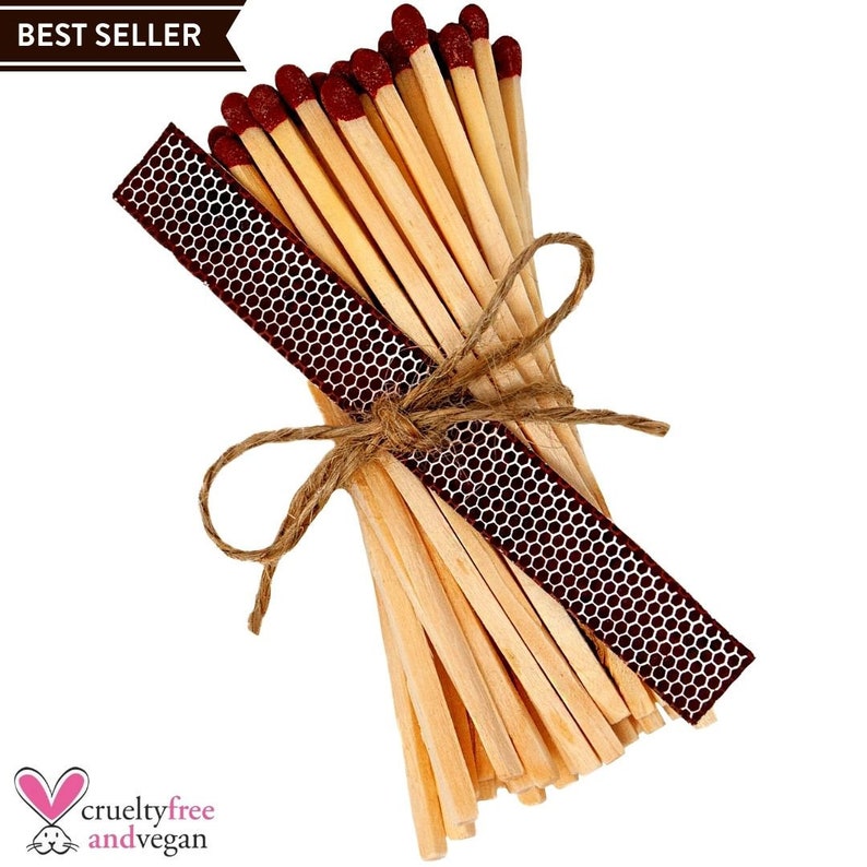 Refill Extra Long Candle Matches by Twoodle Co Natural Home Etsy