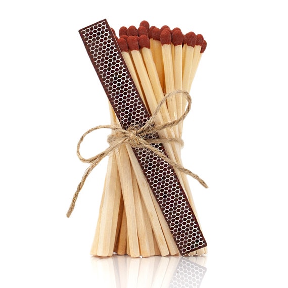 Refill Extra Long Candle Matches by Twoodle Co Natural Home Etsy
