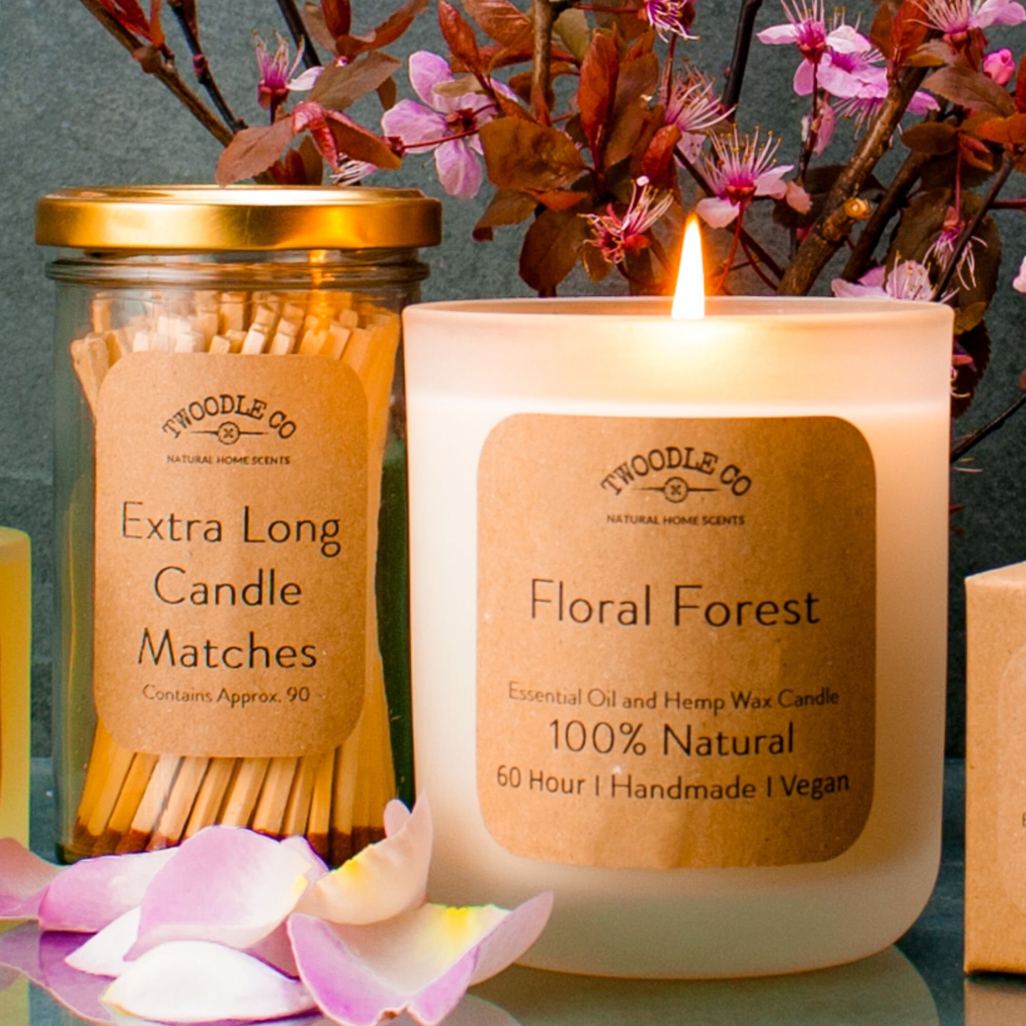 Refill Extra Long Candle Matches by Twoodle Co Natural Home Etsy