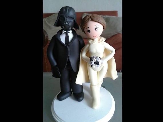 Custom Cake Topper Wedding Star Wars Custom Cake Topper