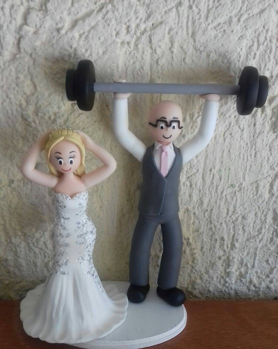 Fitness Cake Topper Athletes cake topper bodybuilder cake | Etsy