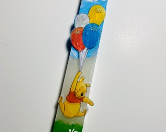 Greek easter candle-Greek Easter candles-Winnie the Pooh- lambades- Palm Sunday