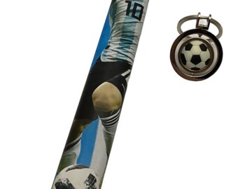 Greek easter candle-Football Easter candle- Soccer World Cup- Easter candle-Greek Easter candle- soccer keychain