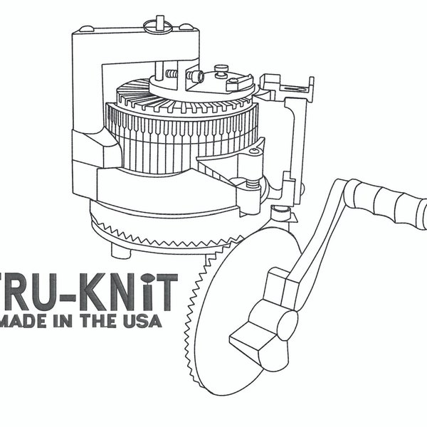 CSM TRU-KNIT Line Drawing Embroidery Files
