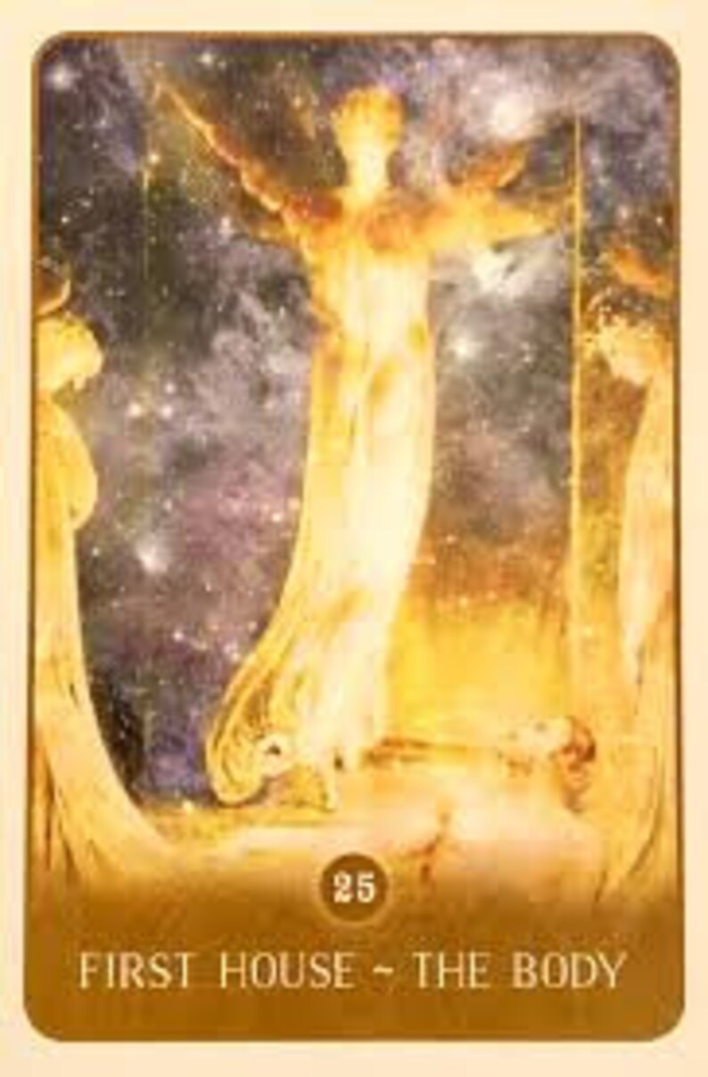 Black Moon Astrology Cards Oracle Deck Full Size Guidebook Etsy