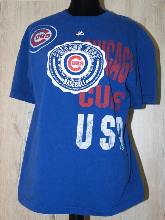 majestic chicago cubs t shirts