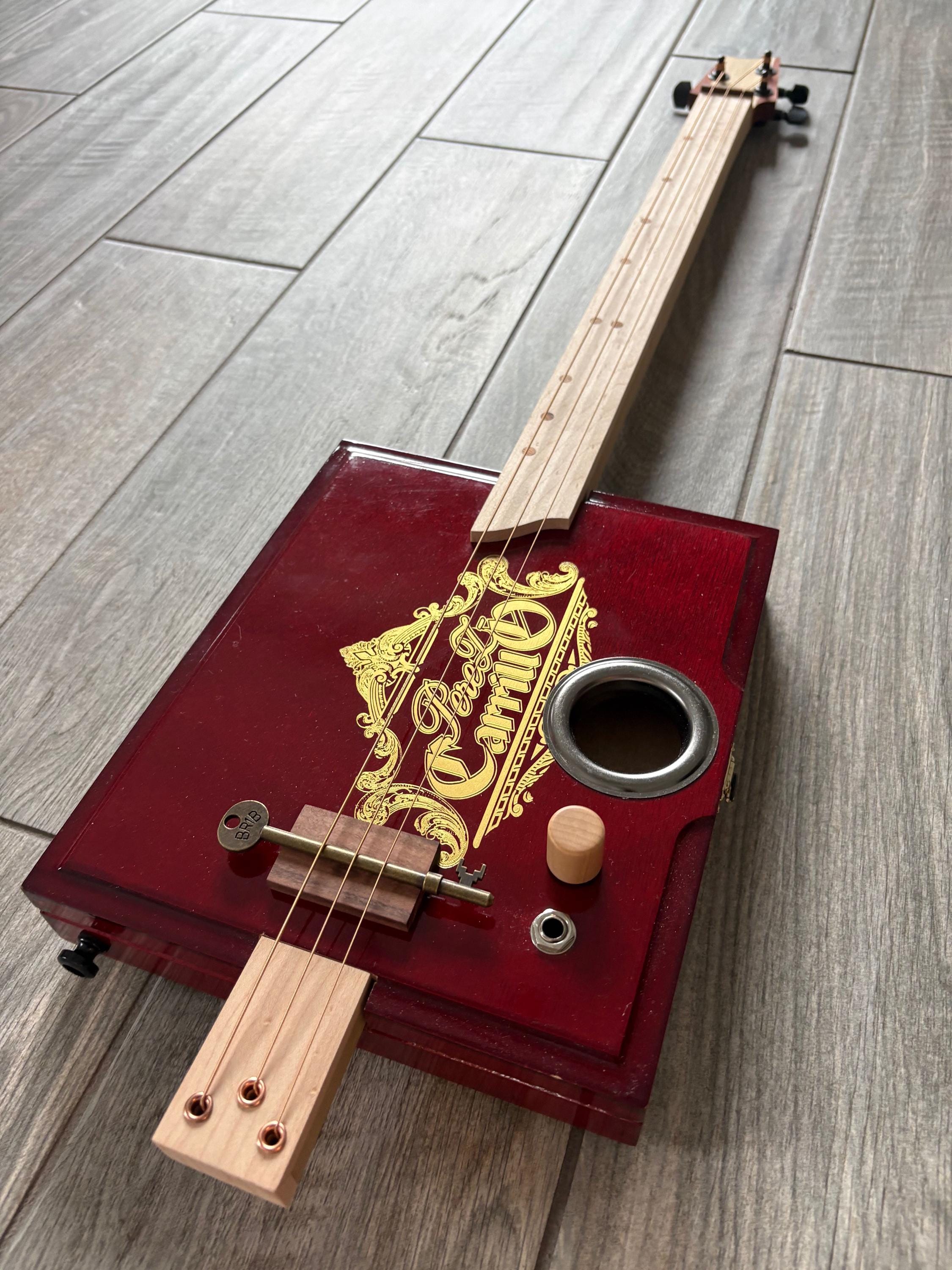 Cigar box guitar 3 string - Etsy 日本
