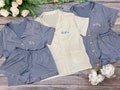 SET of 4 5 6 7 Bridesmaid Pajamas | Bridesmaid PJ  Set | Bridesmaid PJs | Bridesmaid Proposal Gift | Maid of Honor Gift | Bridesmaid Pajamas