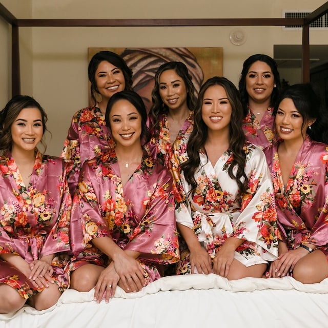 best bridesmaid robes