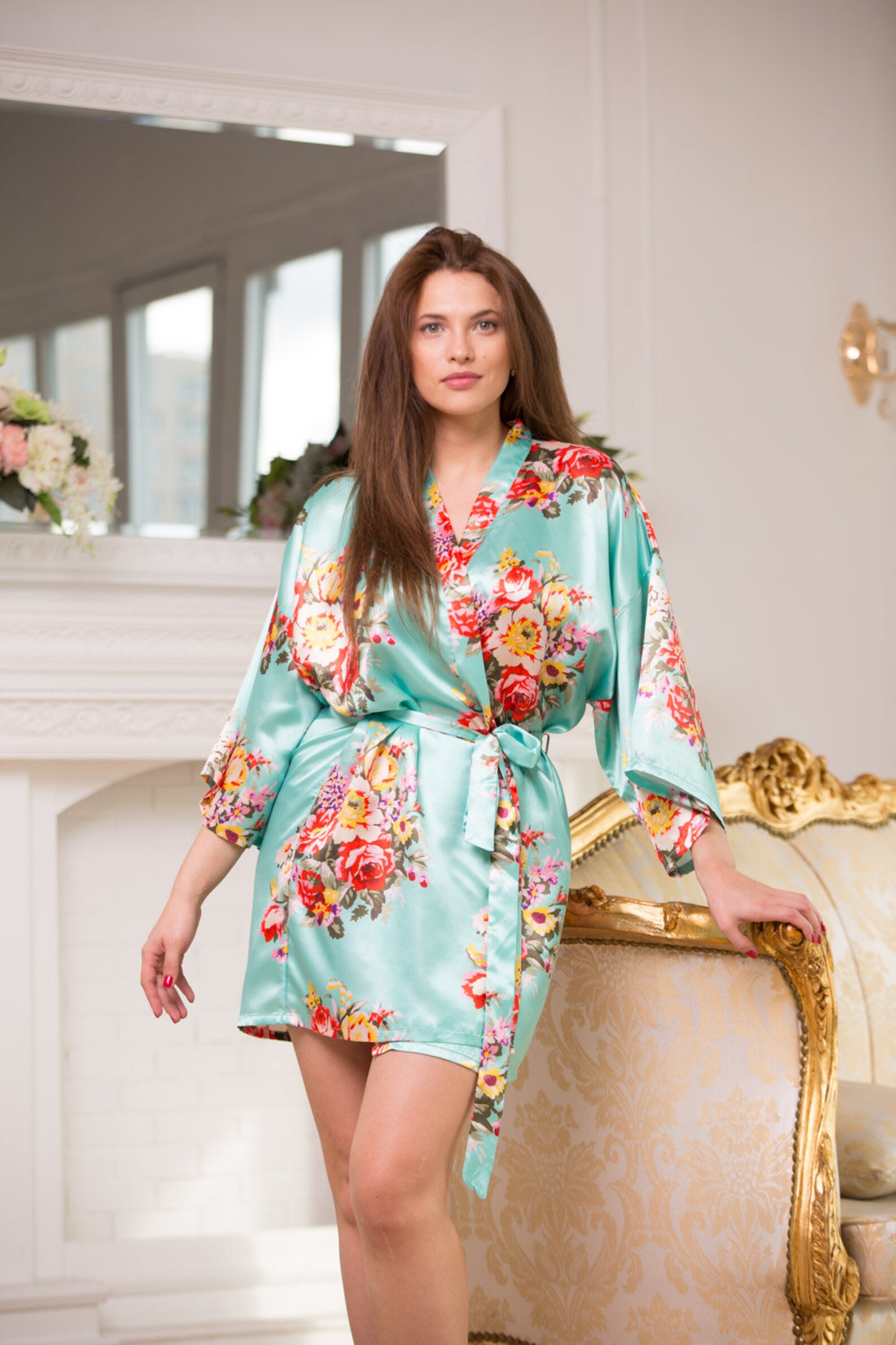 Mother Daughter Matching Robes Mommy and Me Outfit Spa Robe Etsy