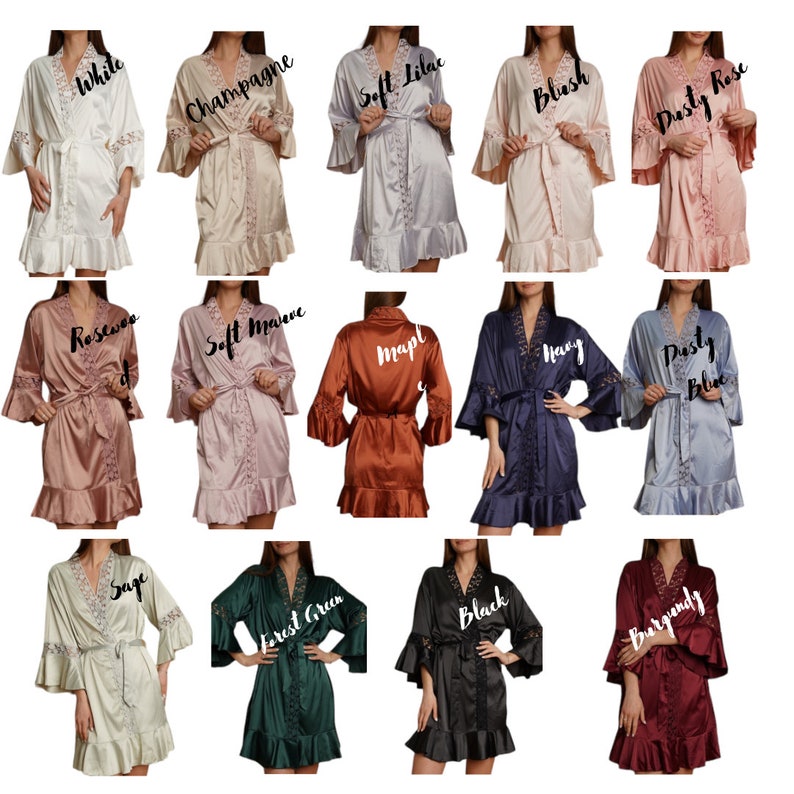 Kids Spa Party Robes Personalized | Birthday Spa Party Favors for Girls ...