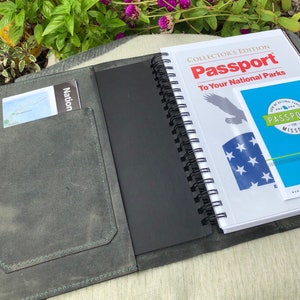 National Park Service Collectors Passport Leather Cover Custom image 4