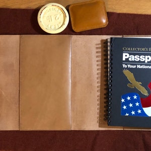 National Park Service Collectors Passport Leather Cover Custom image 6