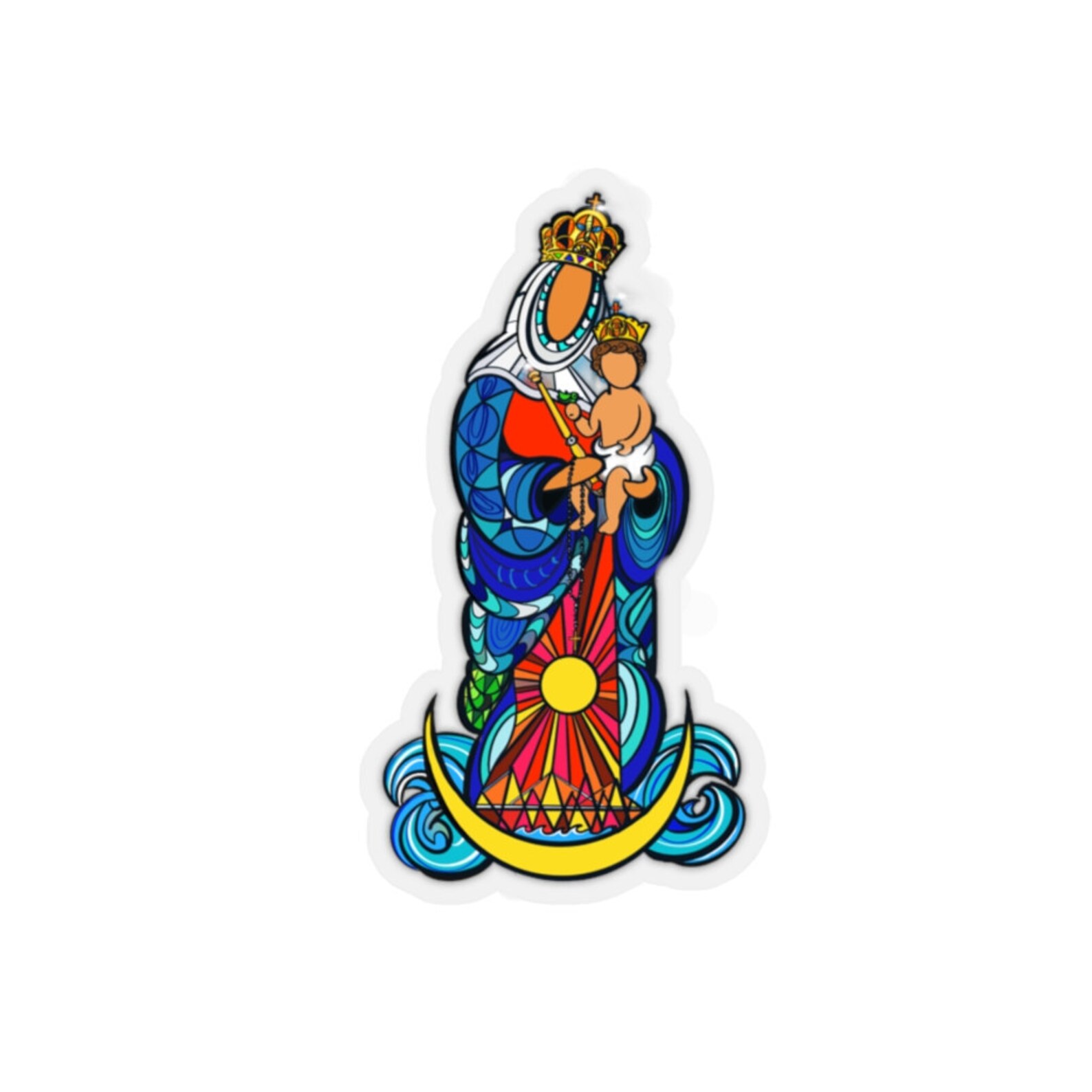 La Chinita Kisscut Stickers Etsy