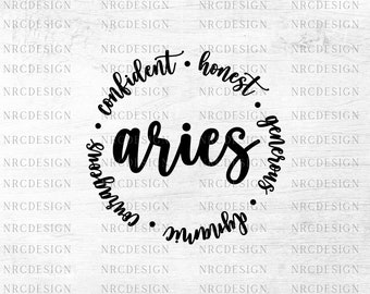 Aries Woman Svg Etsy