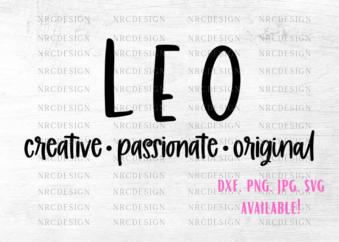 Leo Svg, Leo Cut Files, Leo Horoscope, Zodiac Sign Cut Files for Cricut ...