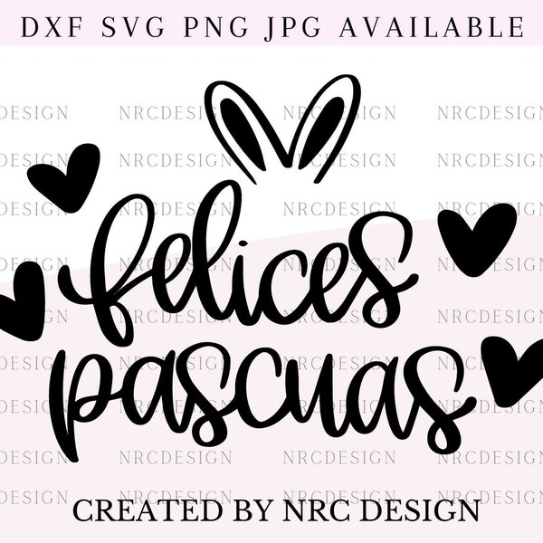 Felices Pascuas svg | SVG Religiosos | Feliz Pascua svg | SVG en Español | SVG Cristianos |