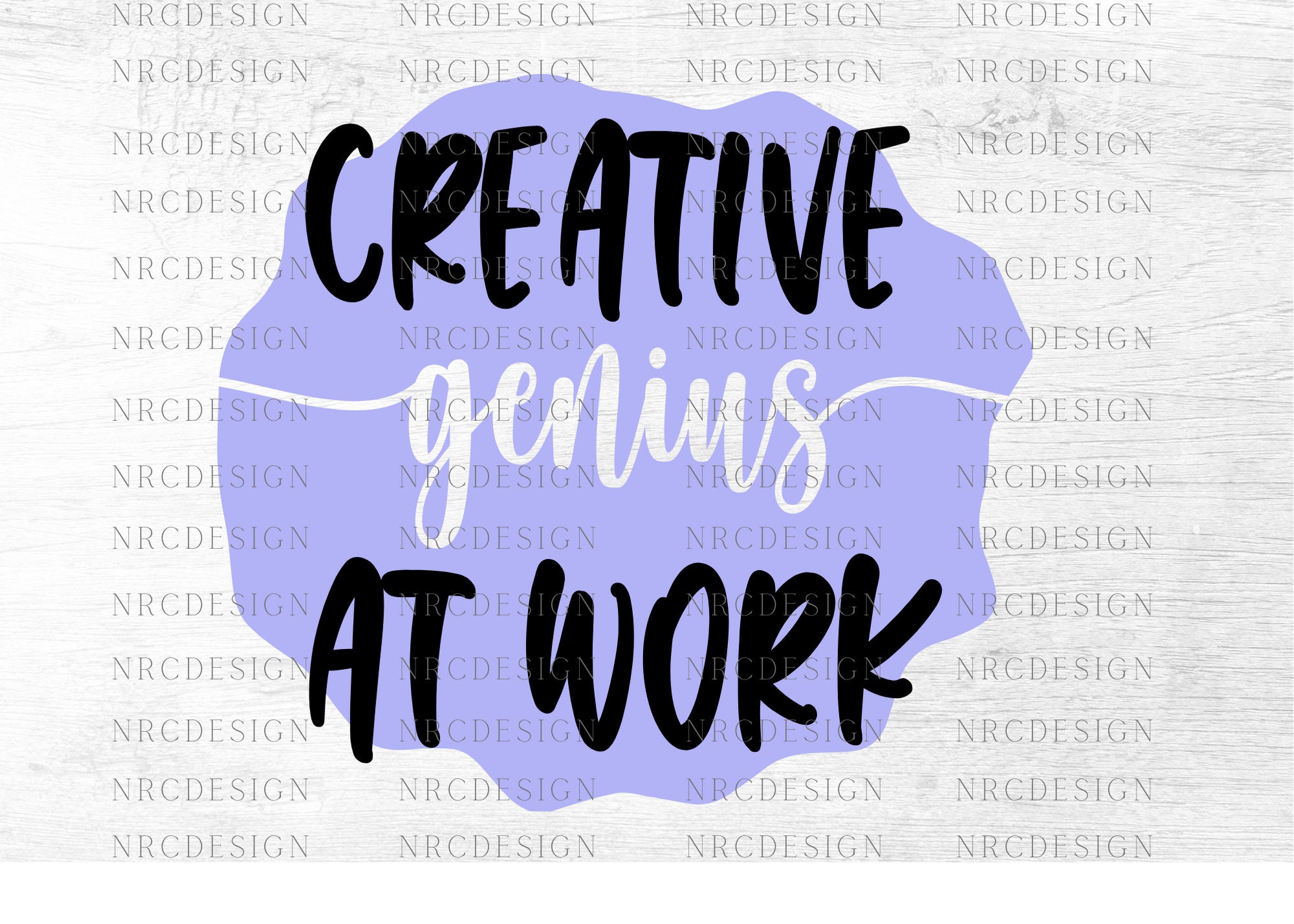 Creative Genius At Work SVG file cut files cute svg for | Etsy