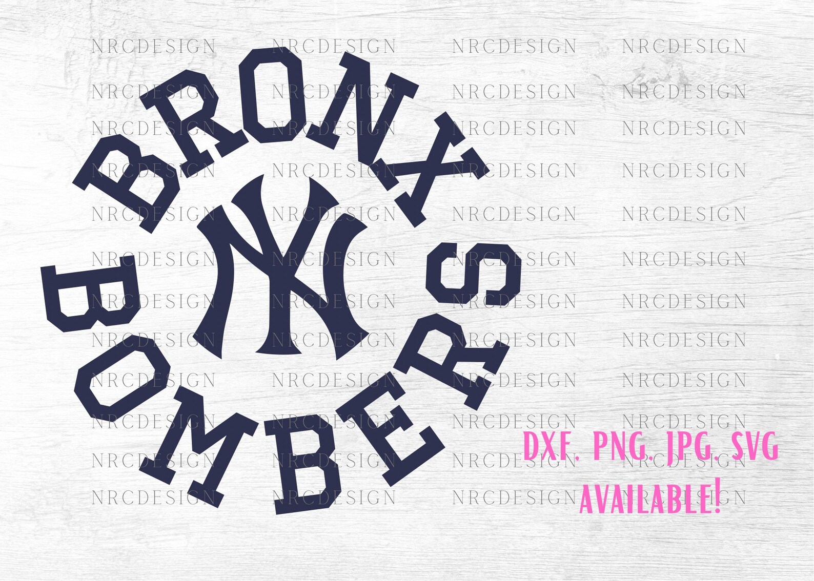 Bronx Bombers svg Yankees svg MLB svg Lets Go Yankees Cut Etsy