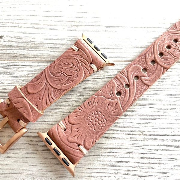 Apple Watch Band, Leather Bands, Series 11 - 1, SE, 49-46-45-44-42-41-40-38 mm ULTRA Dusty Brown