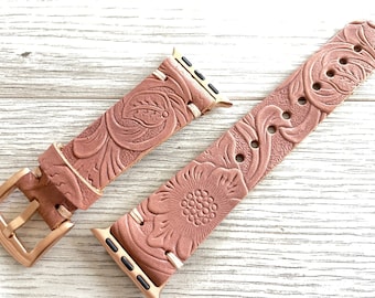 Apple Watch Band, Leather Bands, Series 11 - 1, SE, 49-46-45-44-42-41-40-38 mm ULTRA Dusty Brown