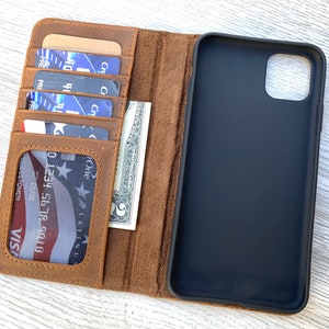 iPhone Wallet, Leather iPhone Case, iPhone 15 Pro Max, iPhone 15 Pro, iPhone 15 Plus, iPhone 15, iPhone 14 Pro Max, 14 Pro, 14 Book Case image 7