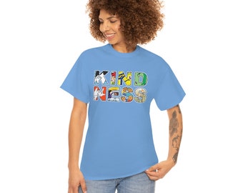 Kindness T-shirt Positive Message Shirt Anti-Bullying Inspirational Quote Choose Love mom shirt aunt shirt - Adult Size