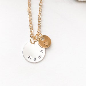 Mama Necklace, Gift for Mom, Mom Gift, Expecting Mom, Baby Shower Gift, For Mom, For Wife, For new mom, for stepmom, Customized Gift