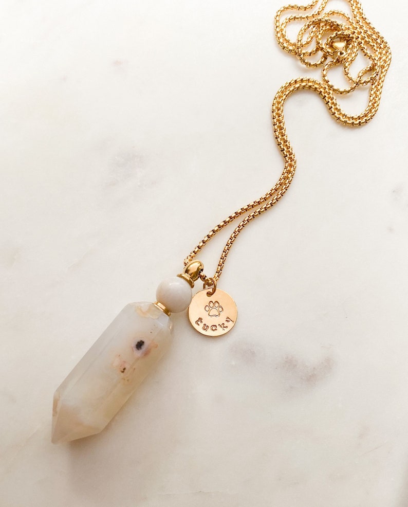 white agate, pet urn, human urn, customized urn, name on tag attached to crystal urn, silver or gold hardware available, over ten crystals to choose from, ruby blue co
