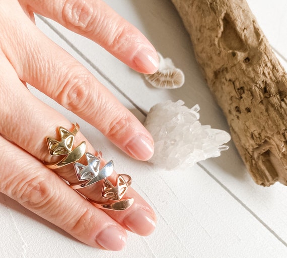 Etsy store fox ring