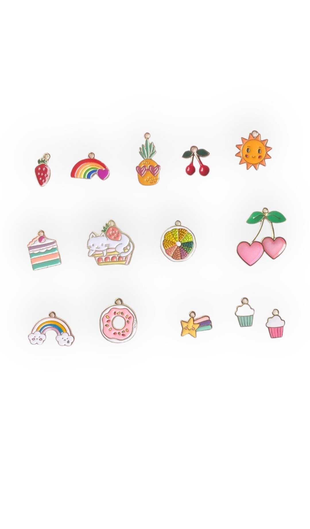 Addon Charms, Cheerful Jewelry, Kids Necklace, Tween Gift, Kids