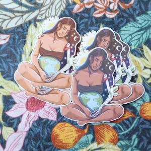 Mother Goddess Vinyl Sticker