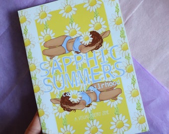 Sapphic Summers: A Tale of Girlhood | Visual Poetry Zine | Literary Zine | LGBTQI+ Zine | Queer Zines