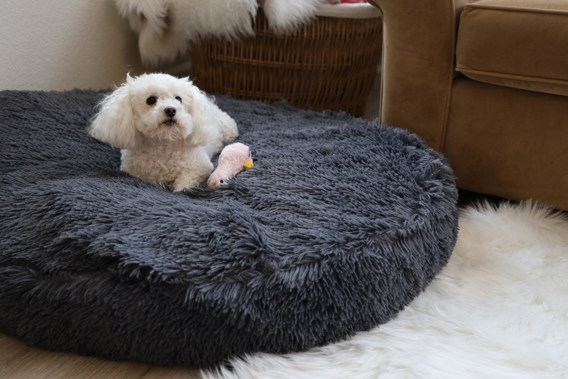 Large Dog Bed Cover Fitted Sheets for Your Round Costco Pet Etsy