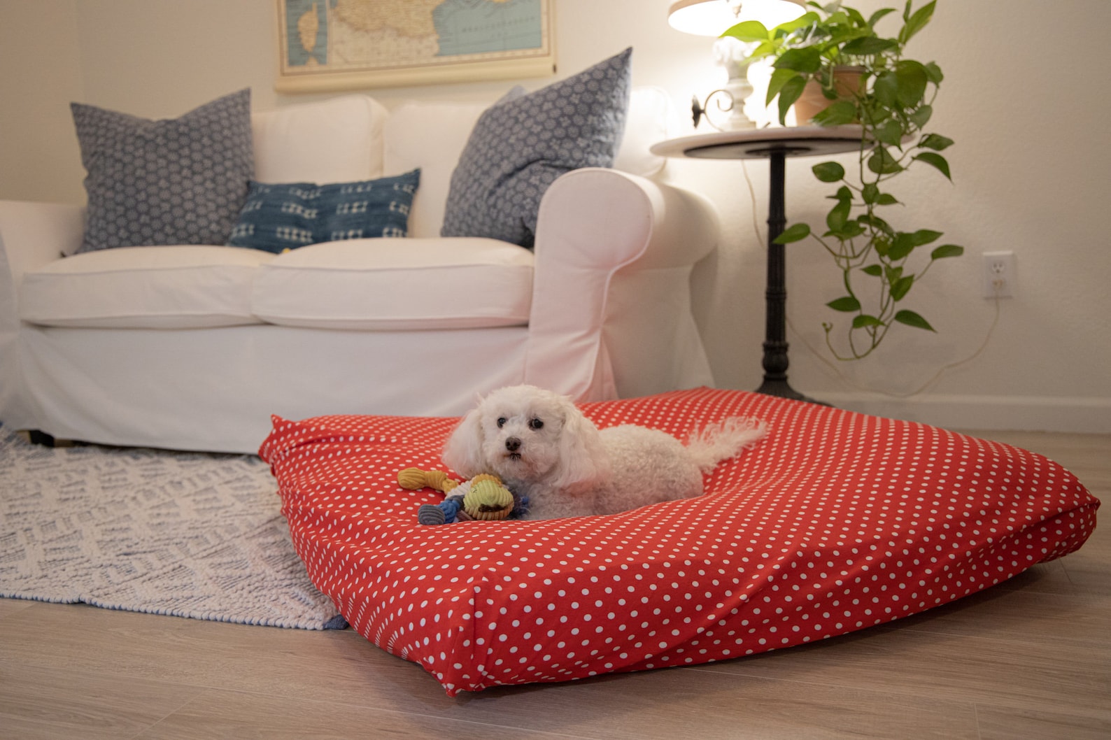 Dog Bed Cover Large Fits Square Costco/kirkland Dog Bed Etsy