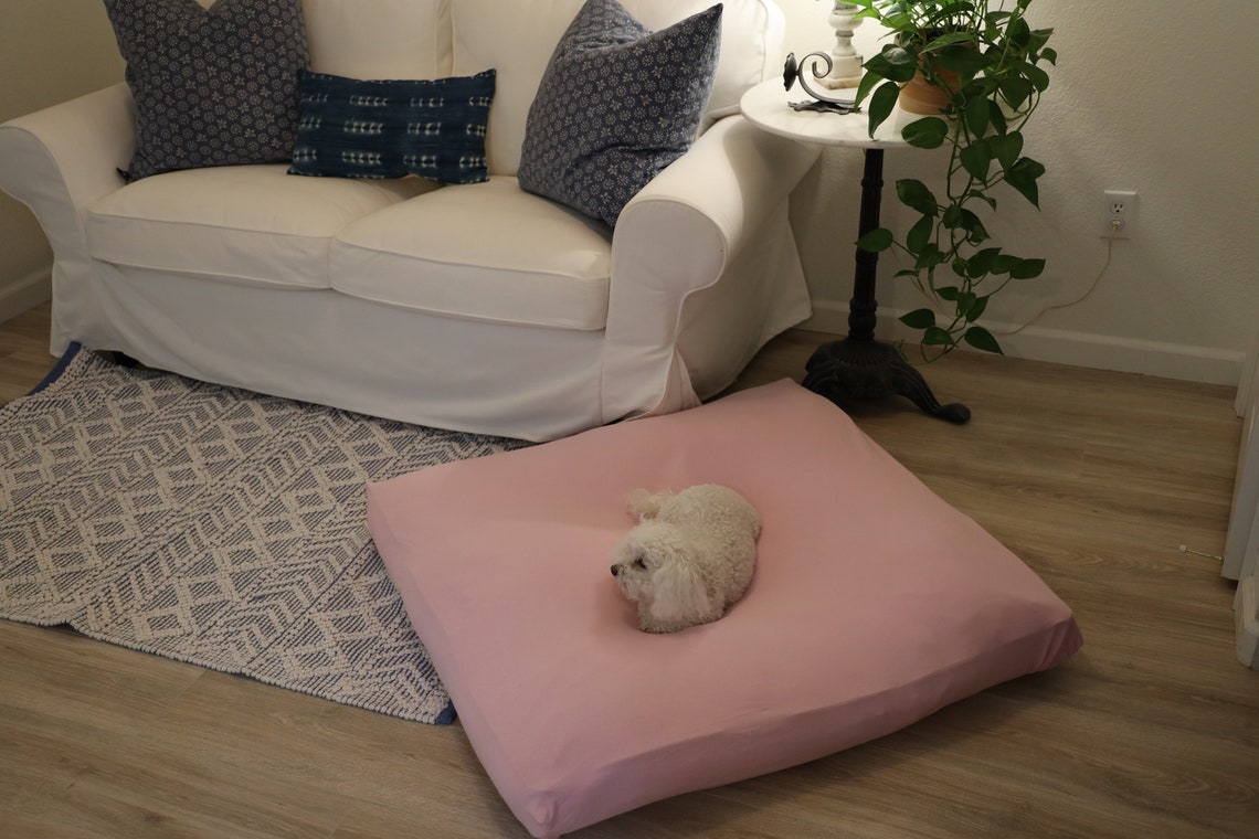 Large Dog Bed Cover Fitted Sheets for your Square Costco Pet Etsy