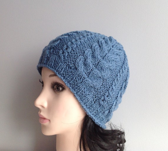 Woman Knitted Beanie Hat Ladies Cap 