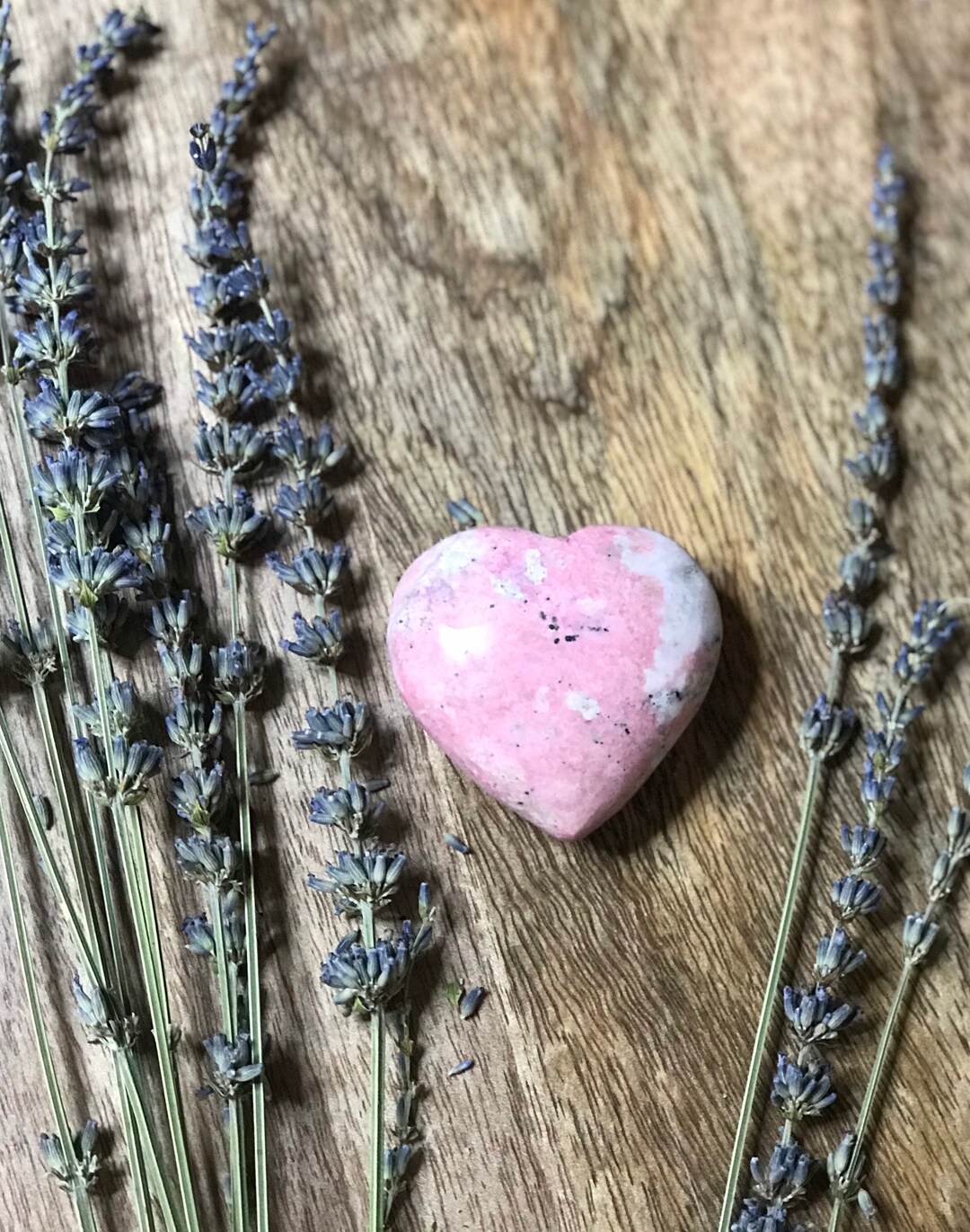 Heart Rhodes Peruvian Rhodonite Heart #1 - Etsy