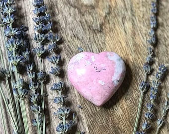 Peruvian Rhodonite Heart #1