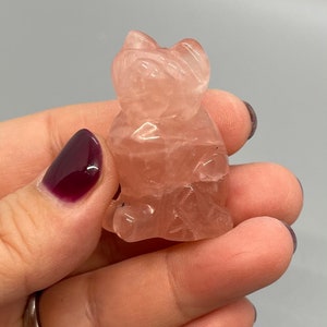 Rose Quartz Cat