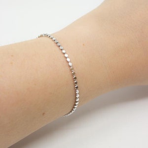 Silver plate bracelet