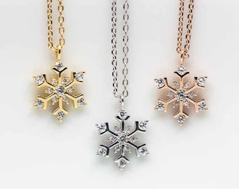 Necklace Snowflake