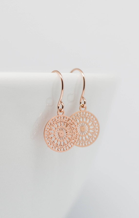 Ohrringe ornament rose gold Teurer Schmuck Ohrringe ornament rose gold Teurer Schmuck