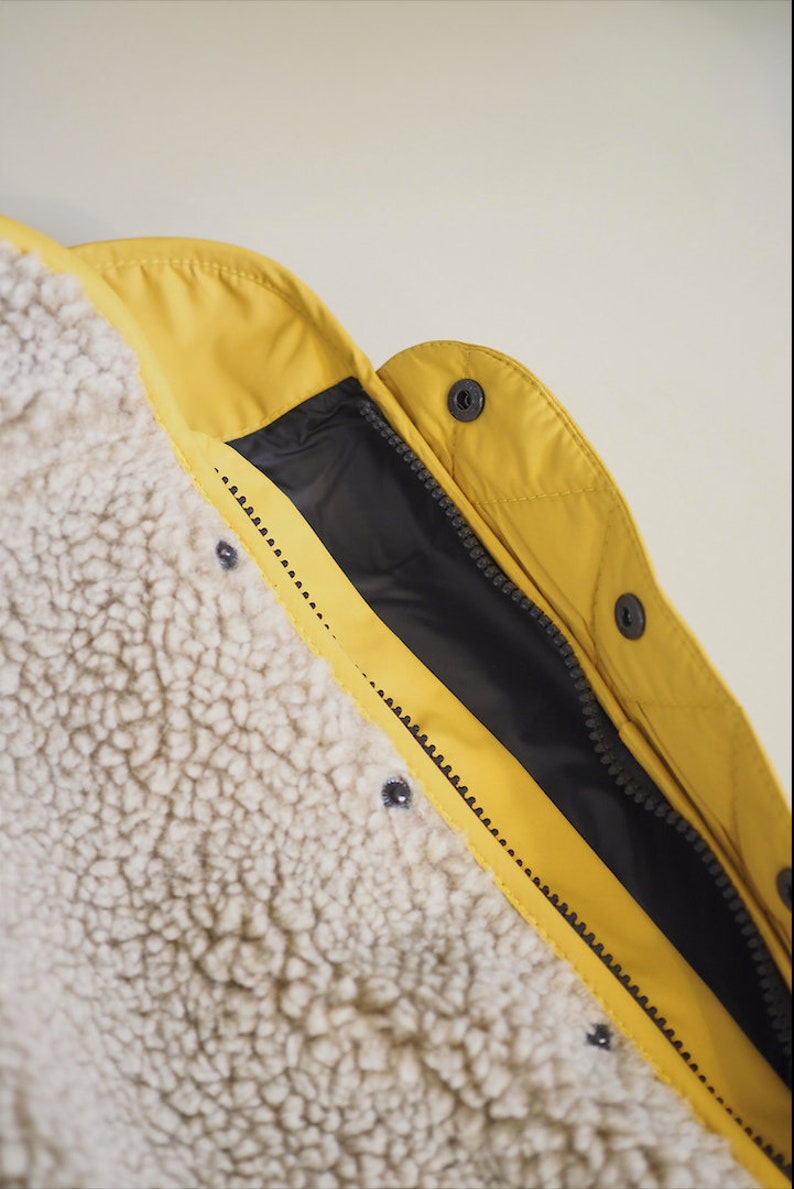 Dog Vest Yellow Dog Coat Clothes for dogs Woolen coat Etsy