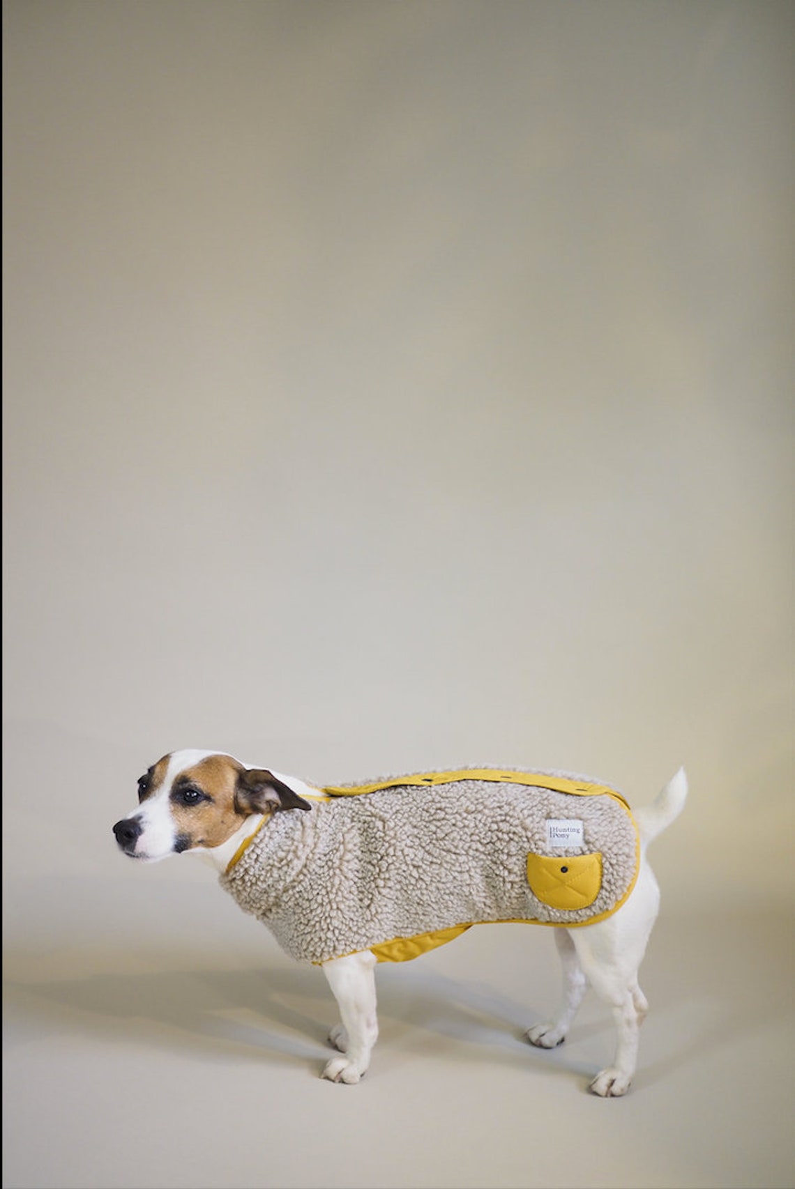 Dog Vest Yellow Dog Coat Clothes for dogs Woolen coat Etsy