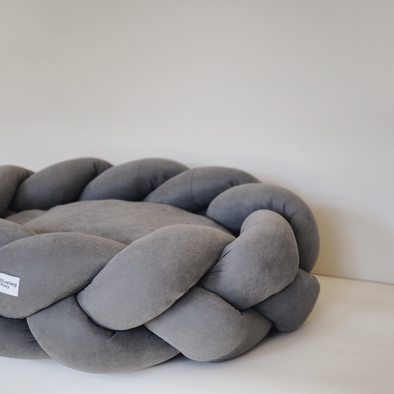 Hunting Pony Kolosony Dog Bed Dark Grey Pet Beds Modern Dog Etsy UK