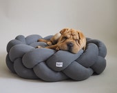 Hunting Pony Kolosony Dog bed Dark grey Pet beds - Modern dog bed - Dog beds Small Medium Dog - Dog bed Large Dogs - Modern dog bed